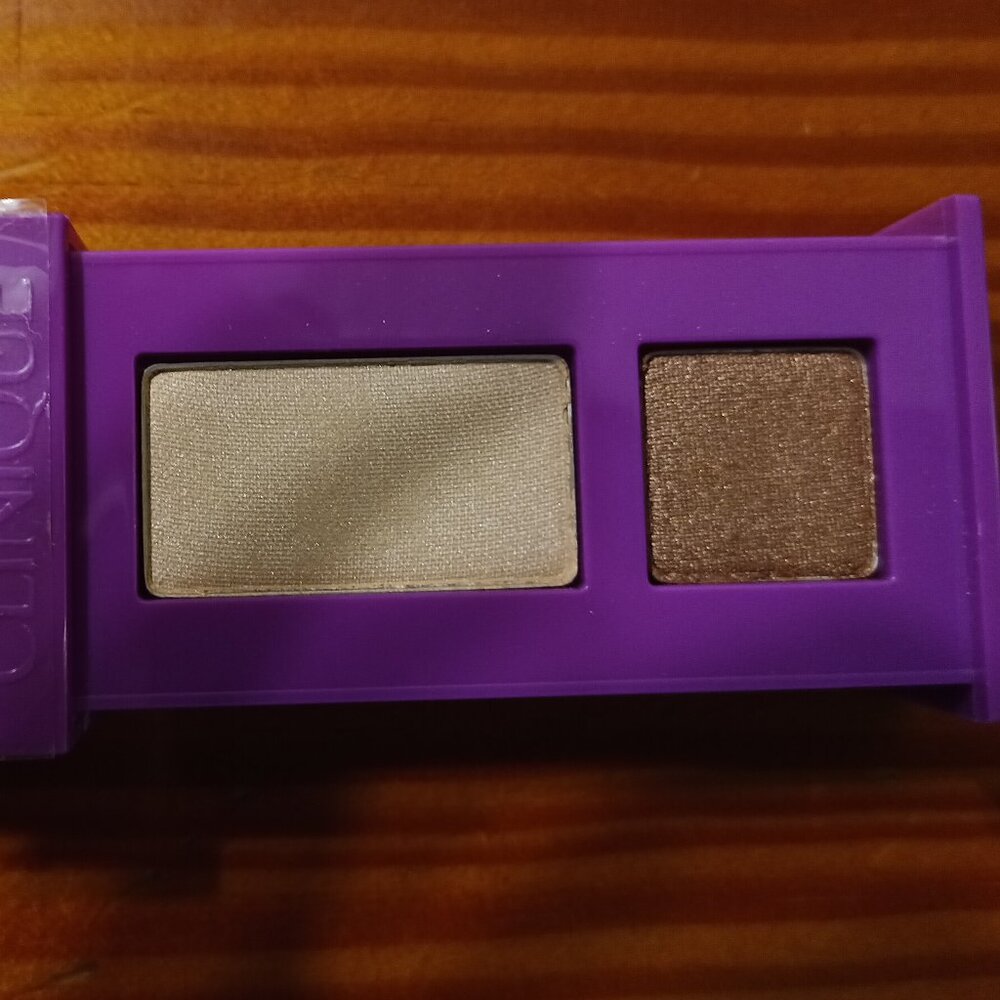 BRAND NEW Clinique All About Shadow 01 Like Mink Duo .03oz.